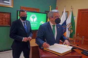 El vicepresidente del Gobierno de Canarias visita el municipio de Valsequillo/Acfi Press.